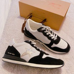 BRAND NEW Vintage Havana Rock Sneaker - Black & Gold